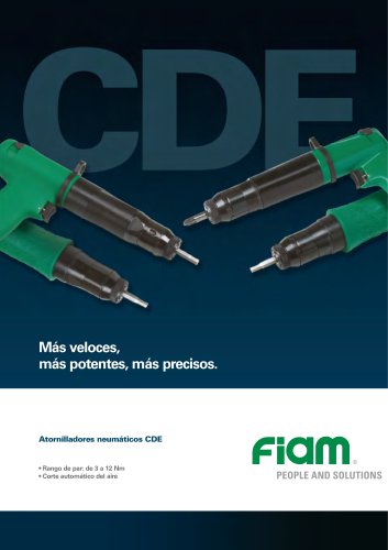 Atornilladores neumáticos CDE