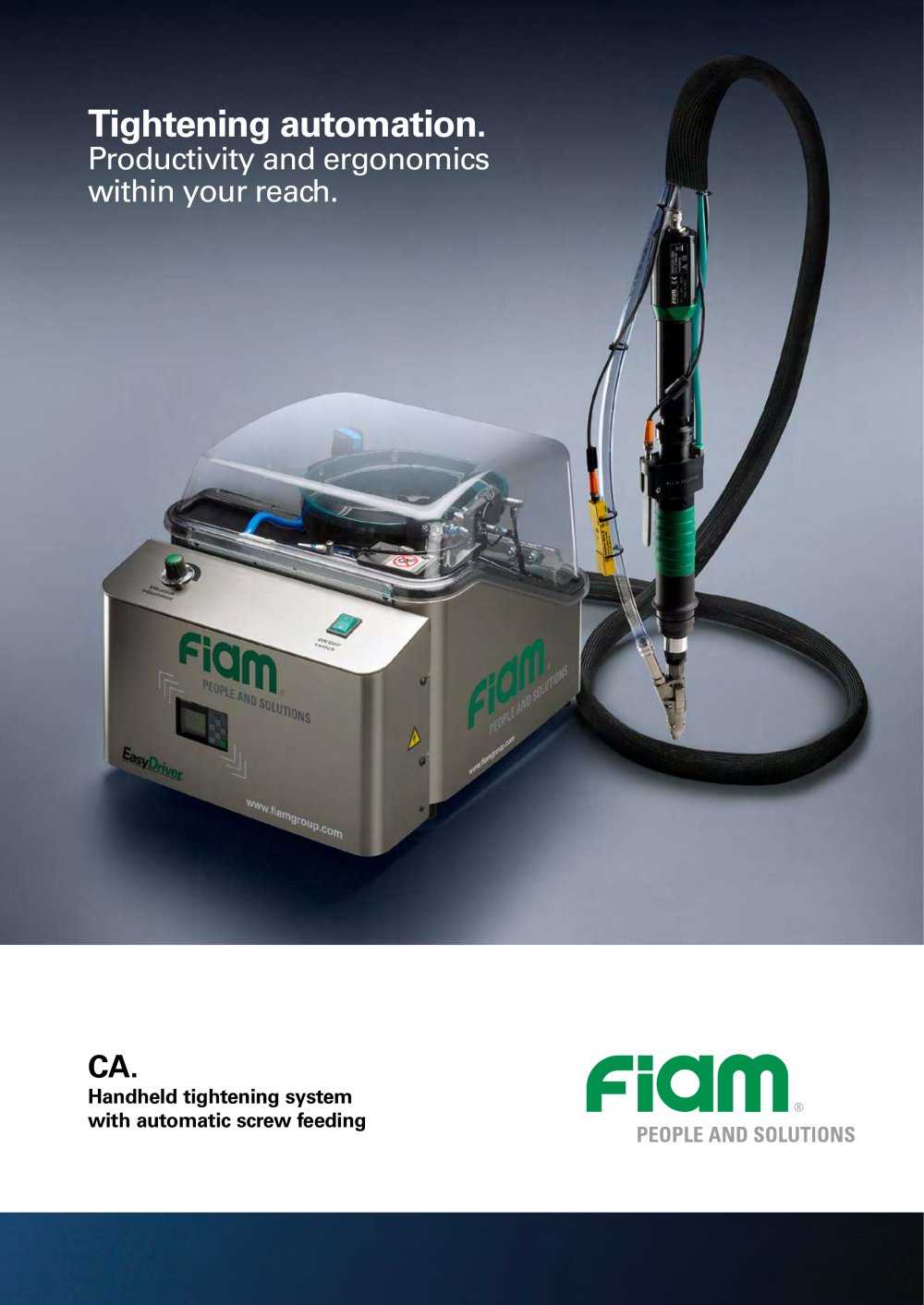 Easydriver CA screw feeding system - FIAM
