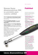 Llave dinamométrica DW - 2