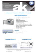 ENVASADORA INDUSTRIAL AK-RAMON VP-700 TB 100