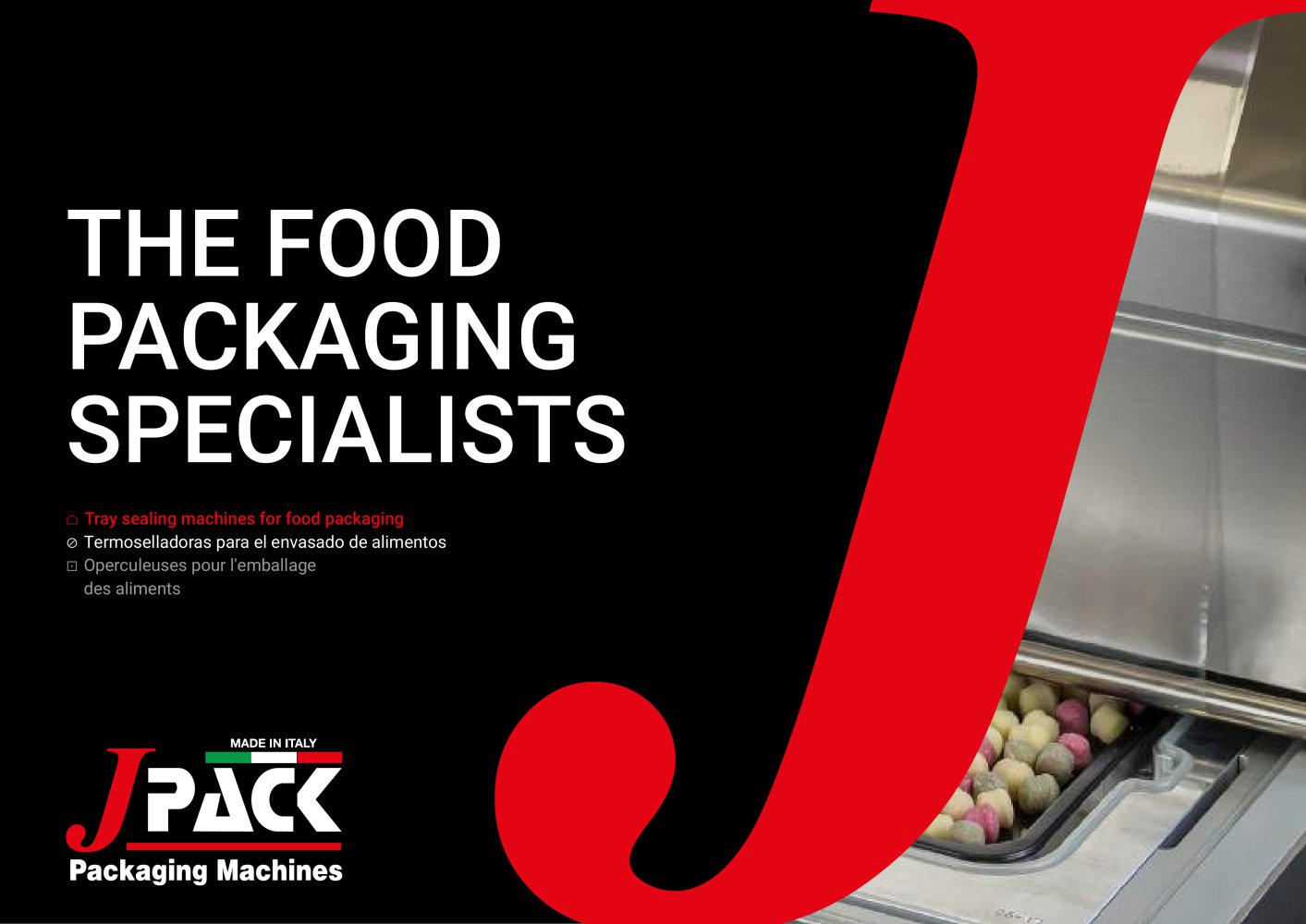 J Pack - Cat&aacute;logo termoselladoras - JPack S.r.l.