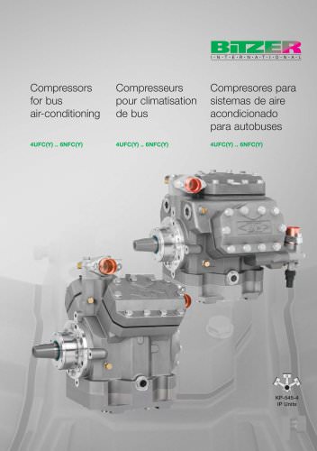 Compressors for bus air-conditioning 4UFC..6NFC (IP units)  KP-545-4