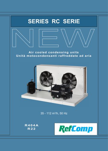 Catalogue Moto-condensing units RC series