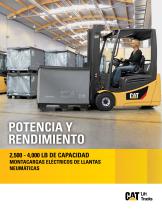 2ET2500-2ET4000 Three-Wheel Electric Lift Trucks - 1