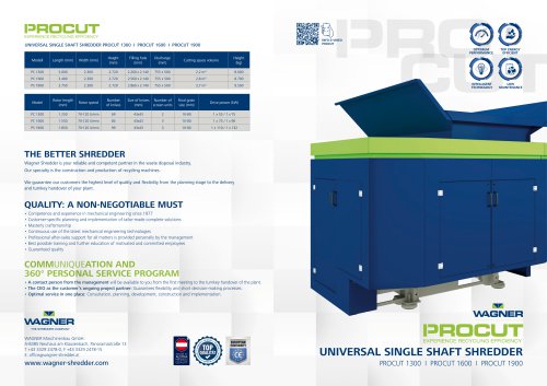 PROCUT 1300-1600-1900