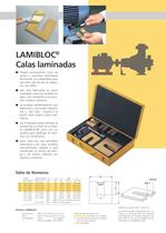 Calas precortadas - LAMIBLOC & PERMABLOC - Para un preciso posicionado vertical de los grupos de máquinas - 2