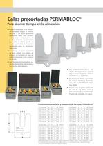 Calas precortadas - LAMIBLOC & PERMABLOC - Para un preciso posicionado vertical de los grupos de máquinas - 3