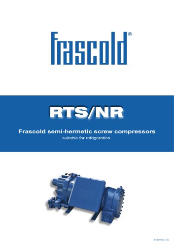 Frascold semi-hermetic screw compressors