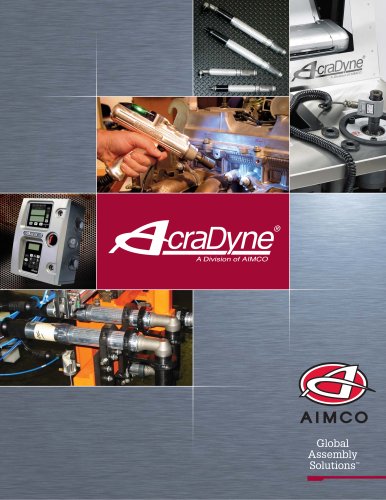 AcraDyne DC Controlled Tools Catalog