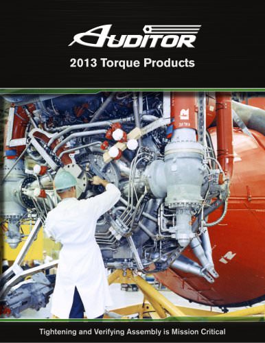 Auditor 2013 Torque Products Brochure