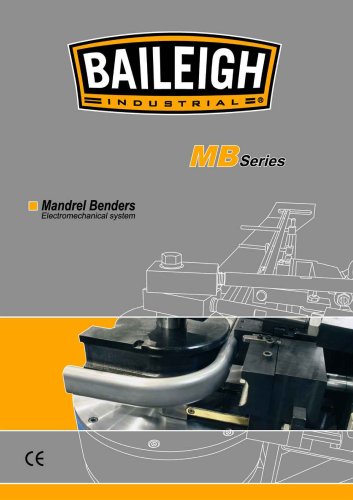 Mandrel Benders Electromechancical System MB Series