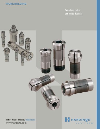 Swiss-Type Collets and Guide Bushings