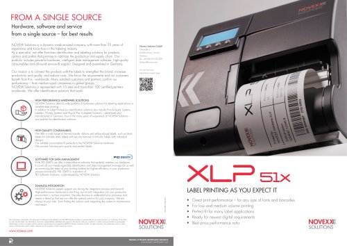 XLP 51X LABEL PRINTER