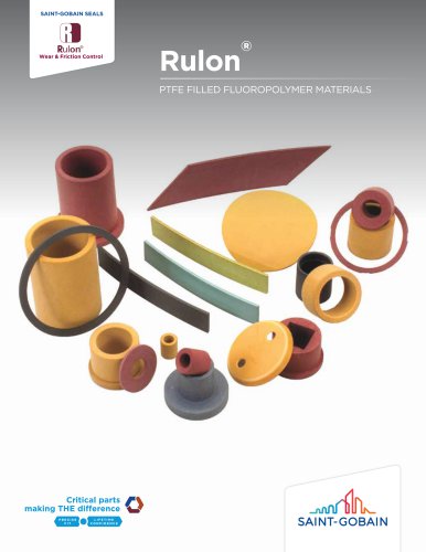 Saint-Gobain Seals Rulon Fluoropolymer Materials Handbook