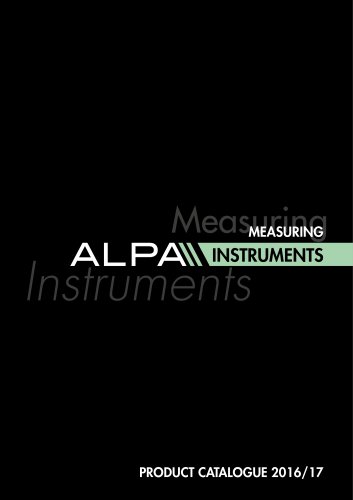 Alpa's Complete Catalog