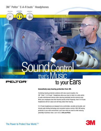 3M™ Peltor™ E-A-R buds™ Headphones