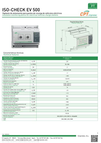 ISO-CHECK EV 500