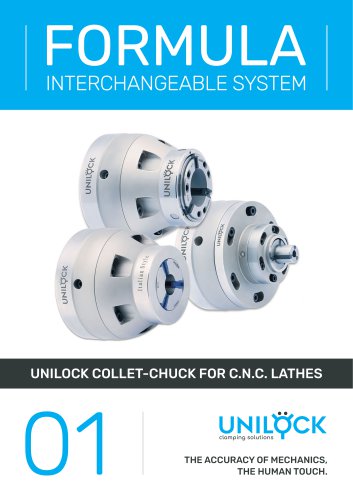 UNILOCK COLLET-CHUCK FOR C.N.C. LATHES