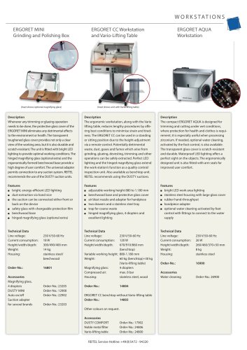 WORKSTATION ERGORET MINI