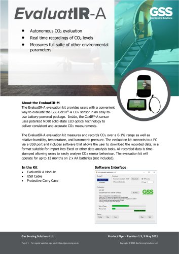 EvaluatIR-A Product Flyer