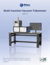 Multi Function Vacuum Tribometer