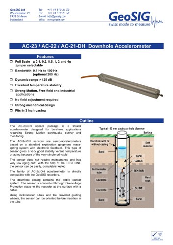 AC-2x-DH Accelerometer