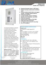 Hands Free SIP Intercom JR308-FK-IW-VoIP