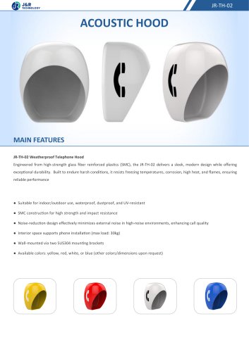 JR-TH-02 Specification