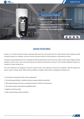 JR205-FK-4G Specification