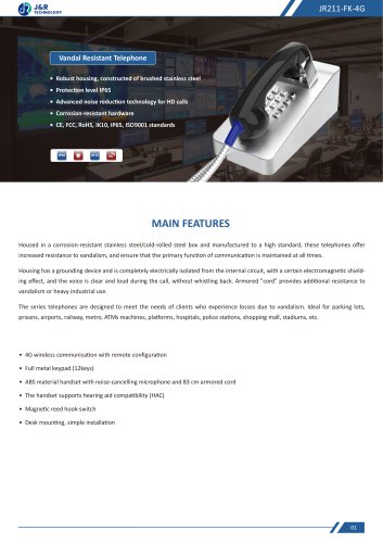 JR211-FK-4G Specification