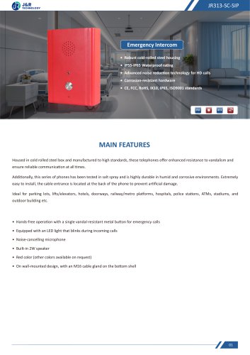 JR313-SC-SIP Specification