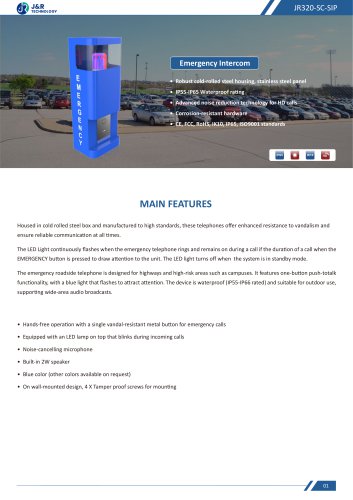 JR320-SC-SIP Specification