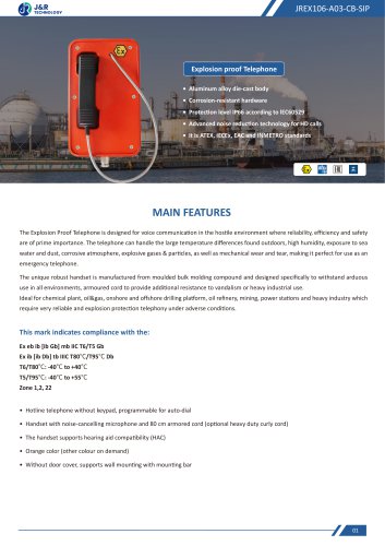 JREX106-A03-CB-SIP Specification