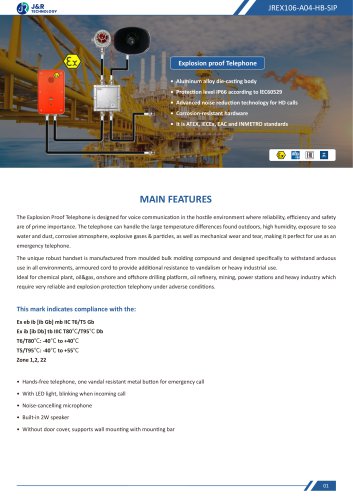 JREX106-A04-HB-SIP Specification