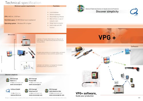 VPG+ Visual Production Guide