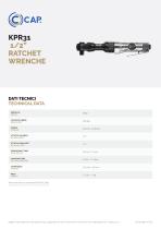 KPR31  1/2” RATCHET WRENCHE