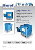 Hornos de banco 1100°C - RI 1100 - 1