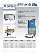 Hornos de carro 1250°C - CH 1250 - 1