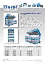 Hornos para vidrio 1000°C - FF1000 - 1