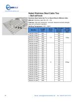 DEMOELE-Stainless Steel Cable Ties