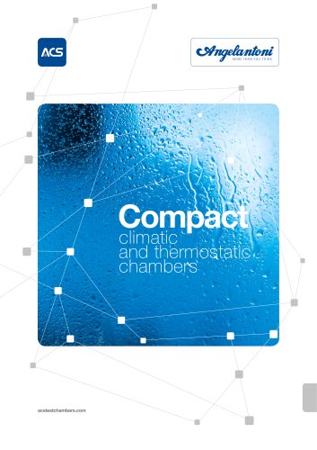 Compact T & RH test chambers