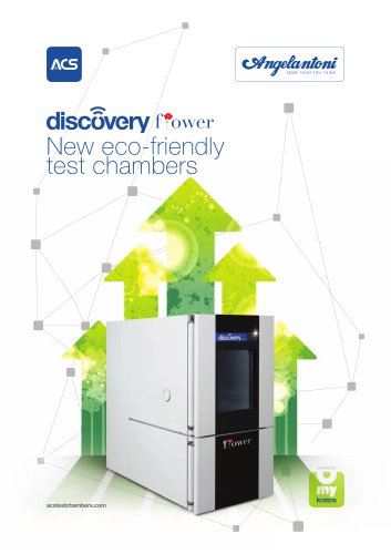 Flower®, the new eco-friendly test chamber