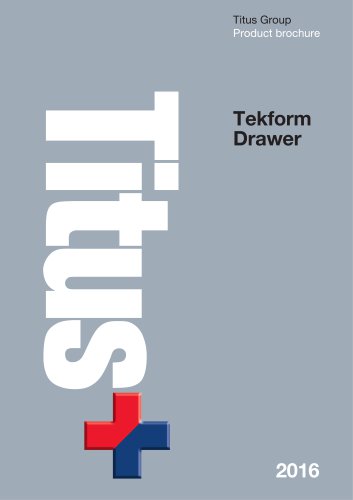 Tekform Drawer