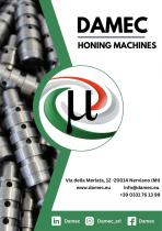 Damec - honing machine