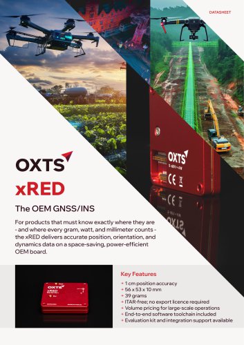 xRED GNSS/INS