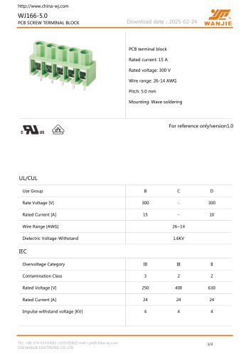 WJ166-5.0