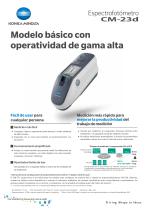 Espectrofotómetro CM-23d