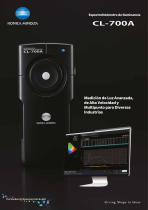 Espectrofotómetro de Iluminancia CL-700A-1