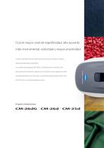Espectrofotómetro portátil CM-26dG / CM-26d / CM-25d-2