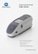 Portable Spectrophotometer CM-25cG